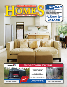 Homes â€“ Fredericton Home Improvement Magazine -Advertising